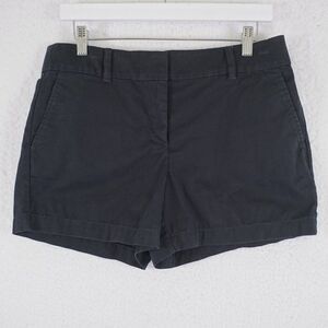Ann Taylor Loft Outlet‎ Black Chino Shorts 6 33/4 Mid Rise
